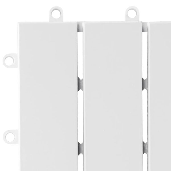 white acacia wood decking tiles 12 slats 2