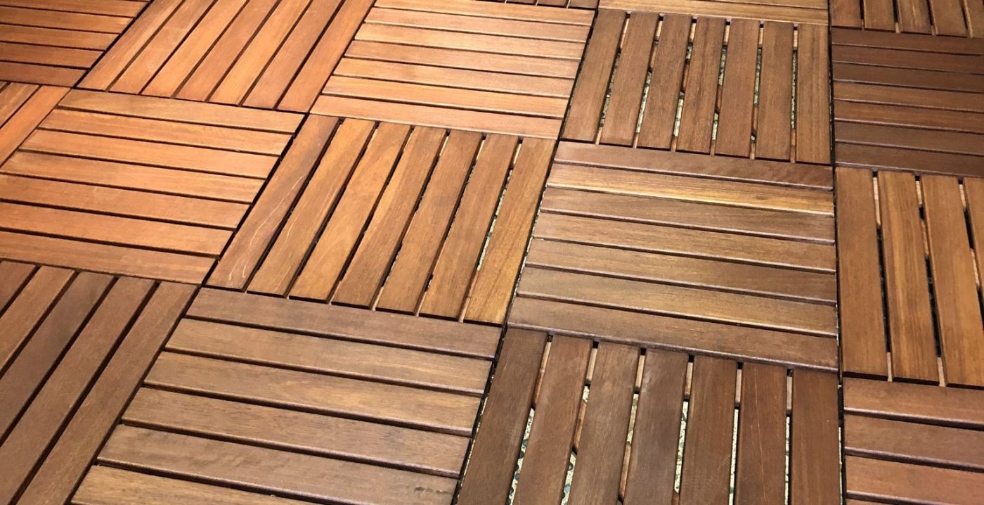 How To Install Interlocking Deck Tiles Over Wood Woodspace